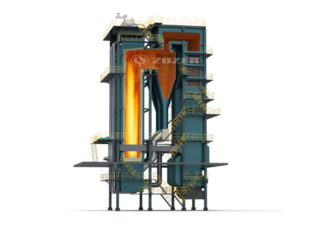 CFB（circulating fluidized bed ）coal-fired hot water boiler